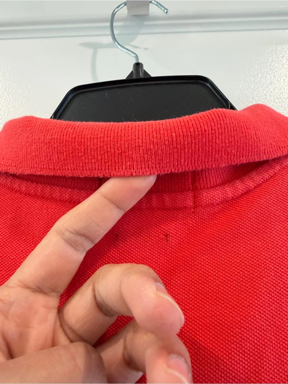 Polo by Ralph Lauren Men's Red Polo Tshirt Classic Fit & Navy Pony Logo sz XL